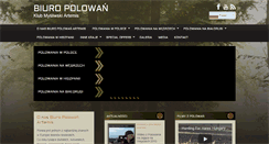 Desktop Screenshot of pl.hunting-poland.eu