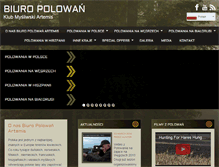 Tablet Screenshot of pl.hunting-poland.eu